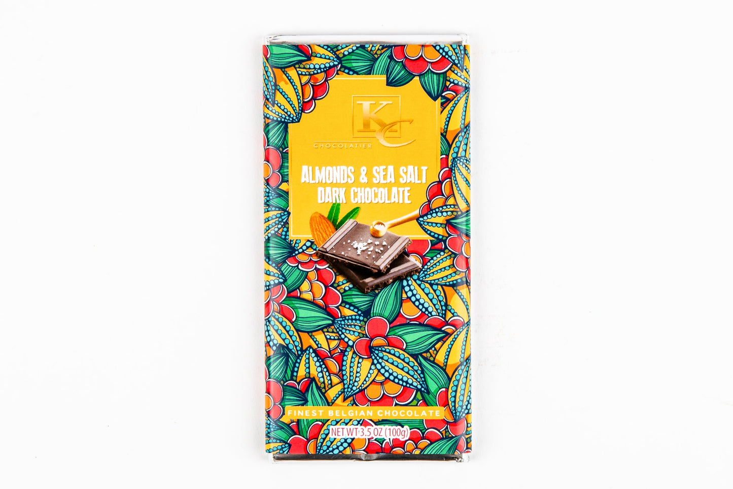 Almonds & Sea Salt Dark Chocolate 100 gr